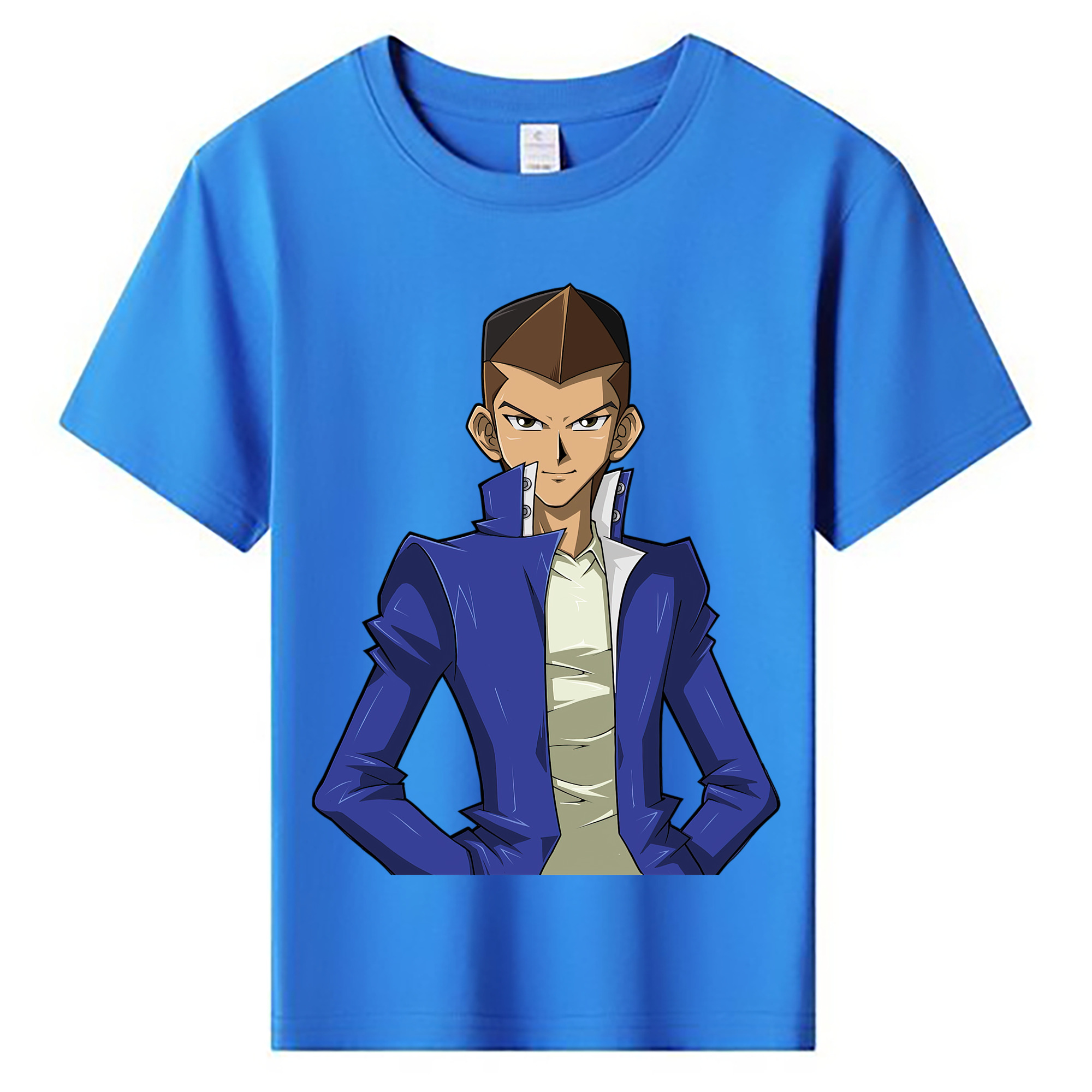 （画像用） 遊☆戯☆王 Yu-Gi-Oh! 綿100％キッズTシャツ（フロントプリント）